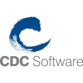 CDC Software Logo Vector PNG | CDC Software Branding Icon | CDC Software Corporate Emblem | CDC Software Brushstroke C Symbol