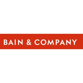 Bain & Company Logo Vector PNG | Minimalist Red Wordmark for Global Consulting Brand | Clean Corporate Identity with Strong Typography | Professional Management Consulting Logo Design