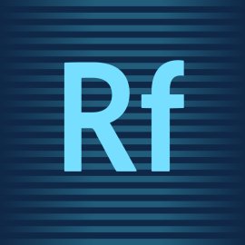 Adobe Edge Reflow CC logo | Responsive design tool icon | Modern web layout symbol | Adobe Creative Cloud interface badge