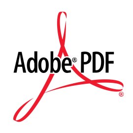 Adobe PDF Logo Vector PNG | Adobe Portable Document Format Emblem | Adobe PDF Icon Branding | Adobe PDF Red Ribbon Mark