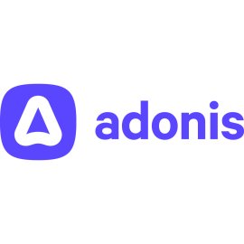 Adonis Logo Vector PNG | Modern Adonis Brand Emblem | Adonis Tech Identity Mark | Minimal Adonis Wordmark Design