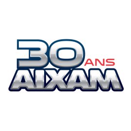 AIXAM 30 Ans Anniversary Logo | AIXAM 30 Years Emblem | AIXAM Commemorative Brand Mark | AIXAM Special Edition Visual Identity