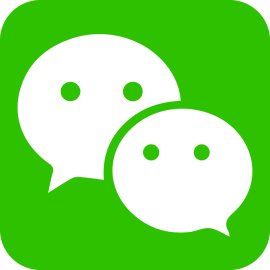 Wechat Logo Vector Png | Dual Speech Bubble Icon | Green Communication App Emblem | Social Messaging Platform Symbol