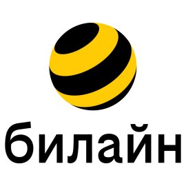 Beeline logo vector PNG | Beeline telecommunications brand icon | Black and yellow striped sphere emblem | Russian Beeline mobile operator logo