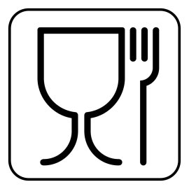 Beeweeb Logo Vector Png | Minimalist Food & Beverage Symbol | Modern Tableware Icon | Fork and Glass Monoline Emblem