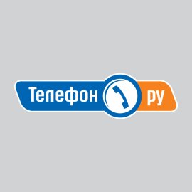 Telephone Ru Logo Vector PNG | Telefon ru brand emblem | Russian mobile retail logo | Телефон.ру corporate sign