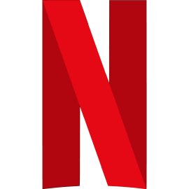 Netflix Logo Vector PNG | Iconic Red N Monogram | Modern Streaming Brand Emblem | Minimalist Entertainment Symbol