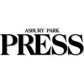 Asbury Park Press Logo Vector PNG | Classic Newspaper Wordmark | Bold Black and White News Logo | Heritage Local Media Branding