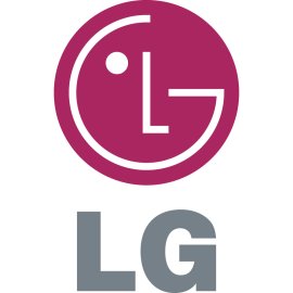 LG logo vector PNG | LG emblem minimal circular monogram | LG smiling face symbol icon | LG corporate brand mark in magenta and gray