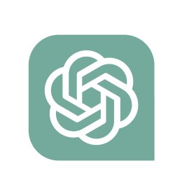 ChatGPT Logo Vector PNG | Modern AI Conversation Emblem | Interwoven Neural Pathways Icon | Minimalist Tech Identity Mark