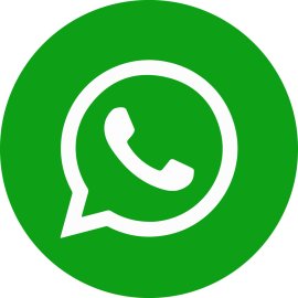 WhatsApp Icon Round Logo Vector PNG | WhatsApp Green Circle Communication Symbol | Minimal Phone Chat Emblem | Modern Social Messaging App Badge