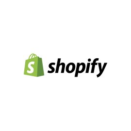 Shopify Logo Vector PNG | Modern Ecommerce Brand Emblem | Green Shopping Bag Icon with Stylized S | Clean Wordmark for Online Stores