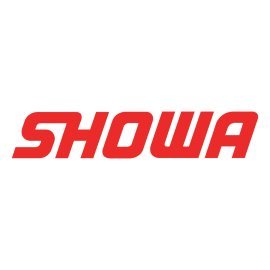 Showa Logo Vector PNG | Showa red wordmark emblem | Bold italic Showa brand logo | Showa motorsport engineering icon