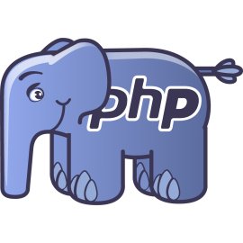 Php Logo Vector Png | Friendly PHP Elephant Mascot | Iconic Symbol of the PHP Language | Modern Blue Tech Identity