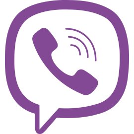 Viber Logo Vector Eps Png | Viber Messaging App Icon | Viber Voice Call Symbol | Viber Communication Logo