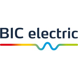 BIC Electric Logo Vector PNG | BIC Electric corporate identity | BIC Electric multicolor wave emblem | BIC Electric engineering brandmark