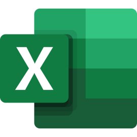 Microsoft Excel Logo Vector PNG | Modern Spreadsheet Icon Design | Data Analysis and Reporting Symbol | Official Microsoft 365 Branding Element