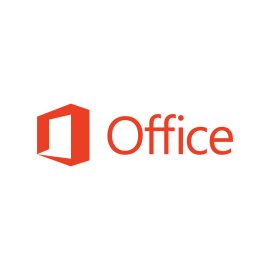 Microsoft Office 365 Logo Vector PNG | Microsoft Office Icon in Flat Minimal Style | Office Productivity Suite Brand Mark | Red Geometric Door-Shaped Symbol with Wordmark