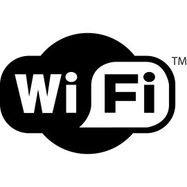 Wi‑Fi Official Logo Vector PNG | Wireless Fidelity Certification Symbol | Wi‑Fi Alliance Connectivity Mark | Global Wireless Networking Emblem