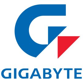 Gigabyte Logo Vector PNG | Gigabyte Technology corporate emblem | Modern G letter tech mark | Blue and red hardware brand logo