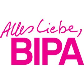 Alles Liebe, BIPA logo concept | Modern pink BIPA brandmark | Friendly beauty & drugstore wordmark | Bold feminine retail identity