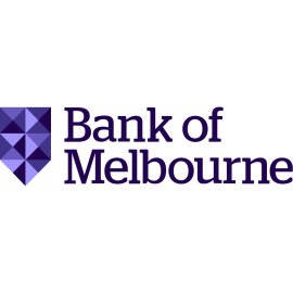 Bank of Melbourne Logo Vector PNG | Modern Melbourne Banking Emblem | Geometric Shield Financial Icon | Purple Corporate Identity Mark