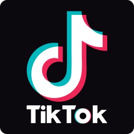 TikTok Logo Vector PNG | TikTok Music Note Emblem | Modern Social Media Icon | Short Video Platform Branding