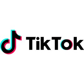 TikTok Logo Vector PNG | Modern Short-Video Social Media Icon | Neon Duotone Musical Note Symbol | Global Entertainment Platform Branding