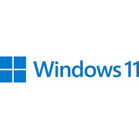 Windows 11 Official Logo Vector PNG | Modern Microsoft Operating System Emblem | Minimalist Four‑Pane Window Icon | Blue Corporate Wordmark Design