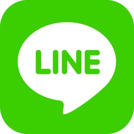Line Messenger Logo Vector PNG | LINE chat app green icon | Modern speech bubble communication symbol | Minimalist social messaging brand mark