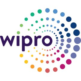 Wipro New Logo Vector PNG | Wipro Brand Identity Spiral | Colorful Wipro Technology Logo | Wipro Digital Transformation Emblem