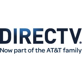 DIRECTV Logo Vector PNG | Modern DIRECTV wordmark with AT&T endorsement | Clean corporate satellite TV branding | DIRECTV logo emphasizing membership in the AT&T family