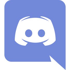 Discord Logo Vector PNG | Modern Gaming Chat Emblem | Stylized Controller Mascot Icon | Minimal Social Communication Symbol