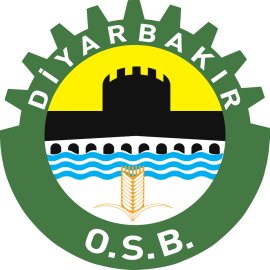 Diyarbakir Organize Sanayi Bölgesi Emblem | Industrial Identity of Diyarbakir O.S.B. | Symbol of Regional Production and Development | Modern Seal of Diyarbakir Organized Industrial Zone
