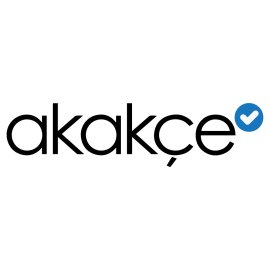 Akakce Logo Vector PNG | Modern Turkish price comparison brand mark | Minimalist wordmark with verification check icon | Trusted e‑commerce and shopping assistant identity
