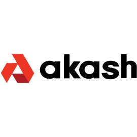 Akash Network AKT Red Black Logo Vector PNG | Decentralized Cloud Infrastructure Emblem | Modern Geometric Blockchain Brandmark | Scalable Web3 Computing Identity