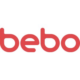 Bebo Logo Vector PNG | Modern Social Network Wordmark | Minimal Rounded Typography Logo | Red Lowercase Tech Branding