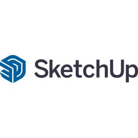 SketchUp Logo Vector PNG | Modern 3D Design Software Emblem | Architectural Modeling Brandmark | Blue Geometric Monogram Icon