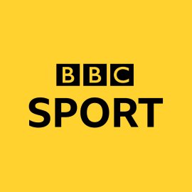 BBC Sport Official Emblem | Bold Broadcast Sports Branding | Minimalist Yellow and Black Sports Identity | Modern Media Sports Logo