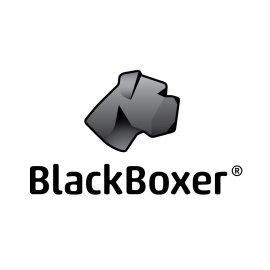 Black Boxer Logo Vector Png | BlackBoxer Fist Emblem | Modern Combat Brand Icon | Minimal Monochrome Sports Logo