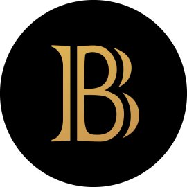 Blackcoin BLK Logo Vector PNG | Minimalist Blackcoin cryptocurrency emblem | Premium Blackcoin BLK digital currency symbol | Elegant gold monogram Blackcoin icon
