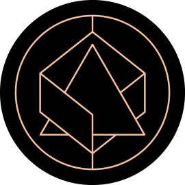 Alchemix ALCX Logo Vector PNG | Futuristic geometric emblem | DeFi innovation symbol | Minimalist crypto brand mark