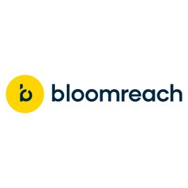 Bloomreach Logo Vector PNG | Modern Bloomreach Brand Emblem | Bloomreach Yellow Icon with Wordmark | Bloomreach Digital Experience Platform Logo