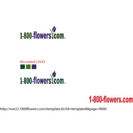 1-800-Flowers.com Logo Vector|1-800-Flowers Wordmark with Tulip Icon|Online Flower Delivery Brand Emblem|1-800-Flowers.com Digital Identity