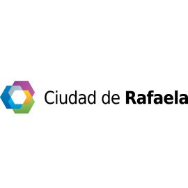 Ciudad de Rafaela official brand logo | Multicolored hexagonal city identity mark | Modern municipal visual symbol | Contemporary branding for Rafaela, Argentina