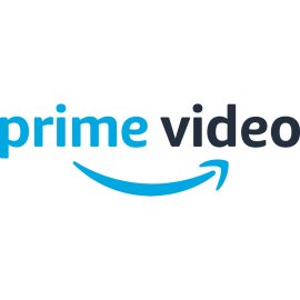 Amazon Prime Video Logo Vector PNG | Prime Video streaming service emblem | Amazon digital entertainment brand mark | Blue smile arrow wordmark design
