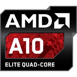 AMD A10 Elite Quad-Core Badge | AMD A10 Processor Series Logo | AMD A10 Performance Branding Mark | AMD A10 Elite Quad-Core Product Emblem
