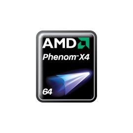 AMD Phenom X4 64 logo vector PNG | High‑performance quad‑core processor badge | 64‑bit desktop CPU branding | Gaming and enthusiast PC hardware emblem