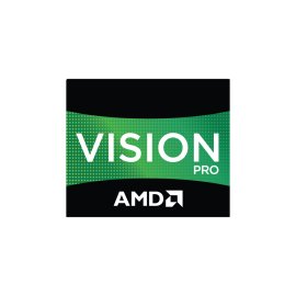 AMD Vision Pro Logo Vector PNG | AMD professional graphics branding | High-performance visual computing emblem | Modern green gradient technology badge