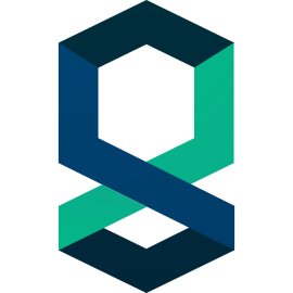 Snap SVG Logo Vector PNG | Modern geometric S monogram | Flat ribbon infinity symbol | Minimalist tech-inspired brand mark